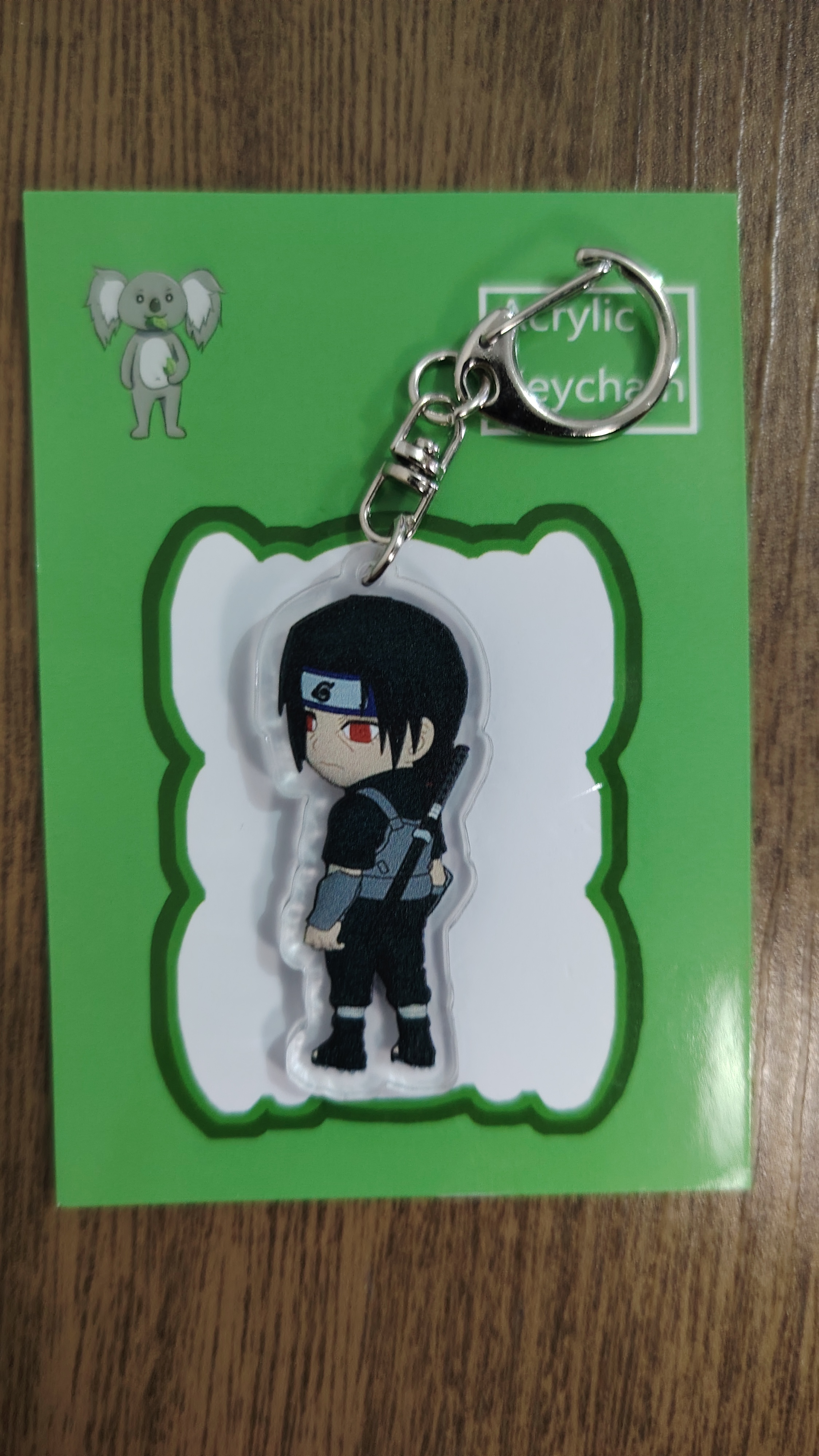 Llavero Acrílico Itachi Uchiha Anbu